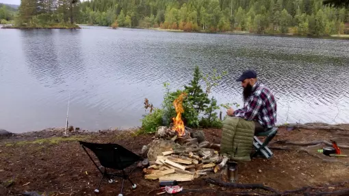 Skogfar prøver fem dager i Finnemarka